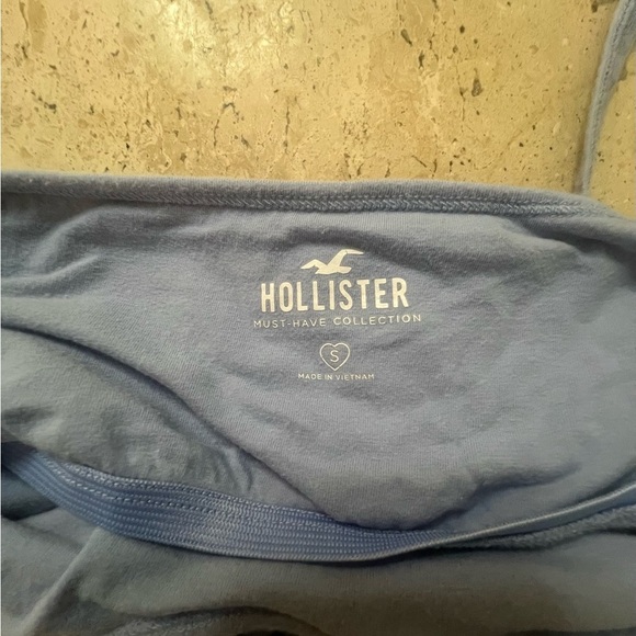 Hollister Blue Crop Top Size Small - Picture 4 of 4